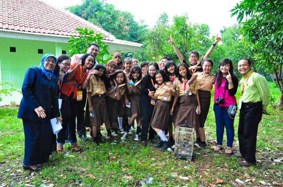 bersama murid-murid (foto : atm)