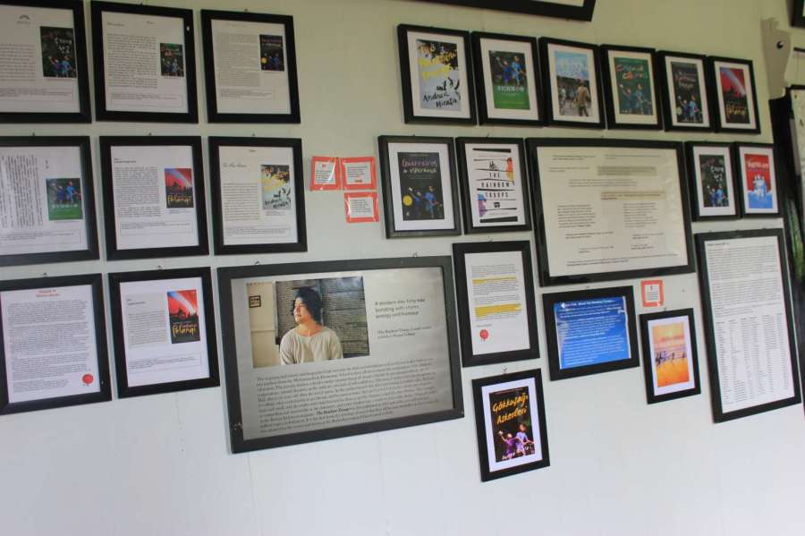 poster kutipan-kutipan dari buku - foto : steffy