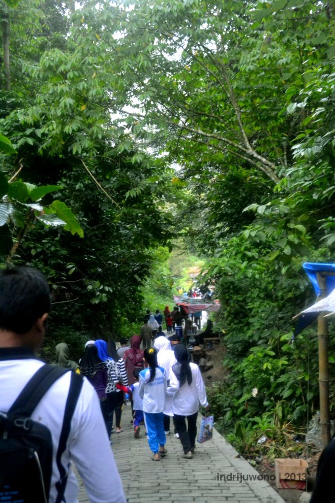 berolah raga pagi menuju ngarai sianok