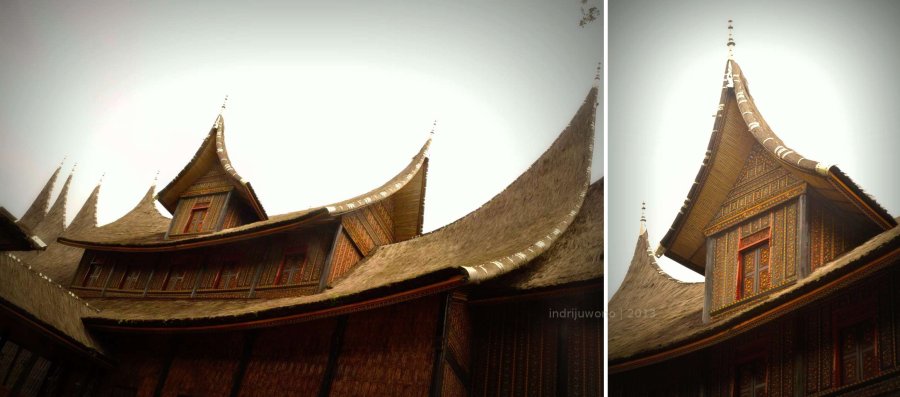 atap gonjong bersusun