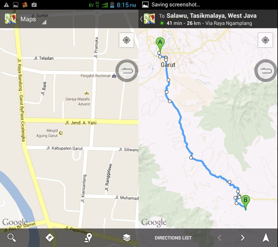 mencari jalan ke ke kampung naga