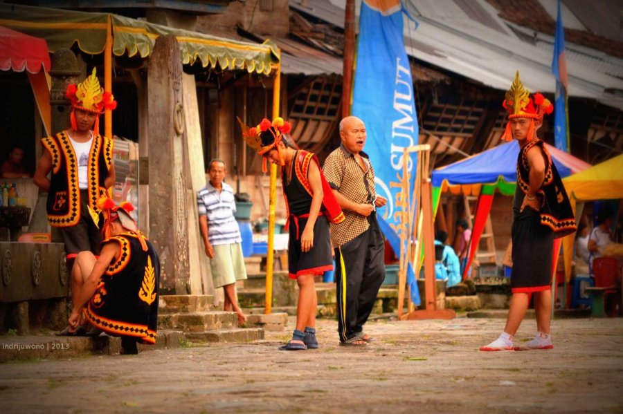 bersiap sebelum melompat