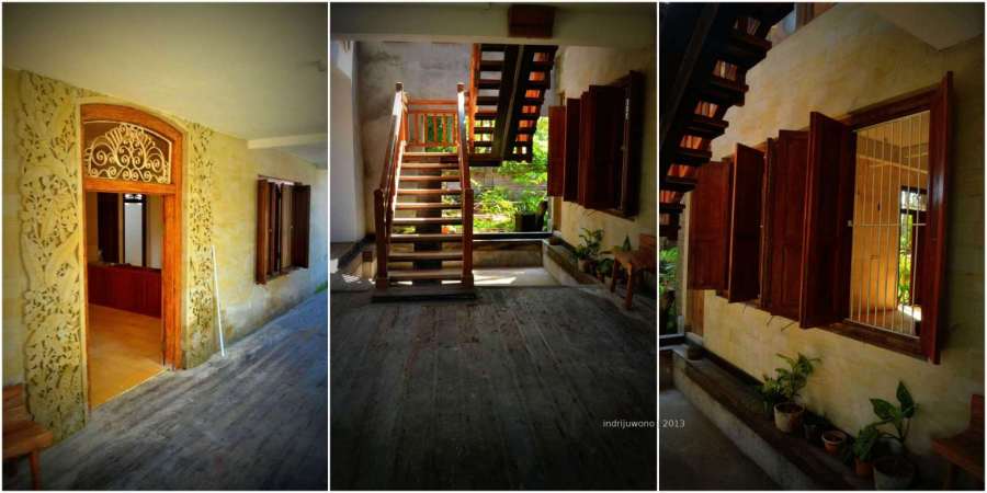 lantai dasar rumah batubulan