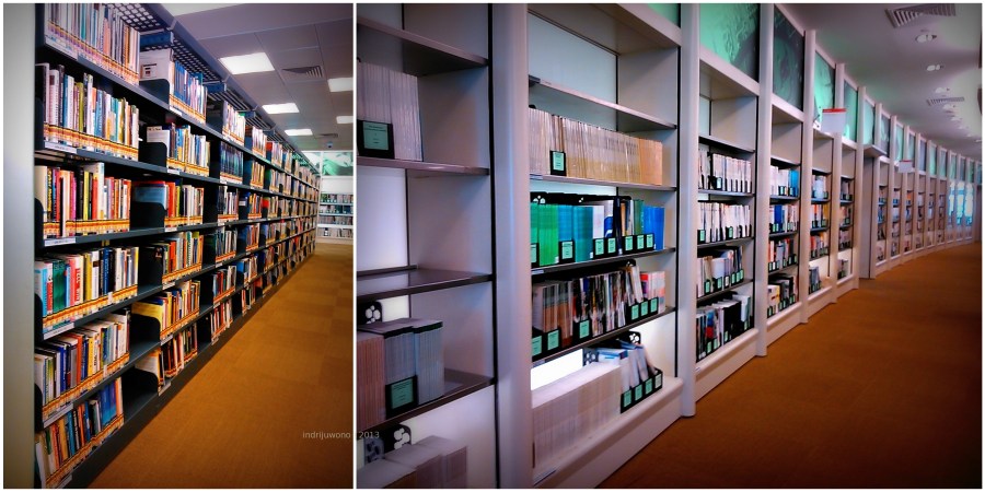 deretan buku dan jurnal