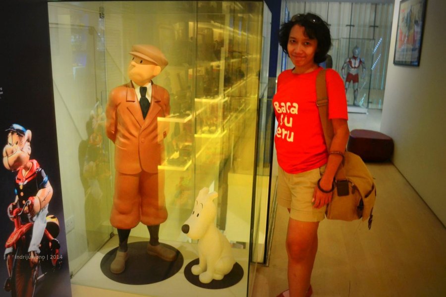 bersama wartawan penuh keberuntungan