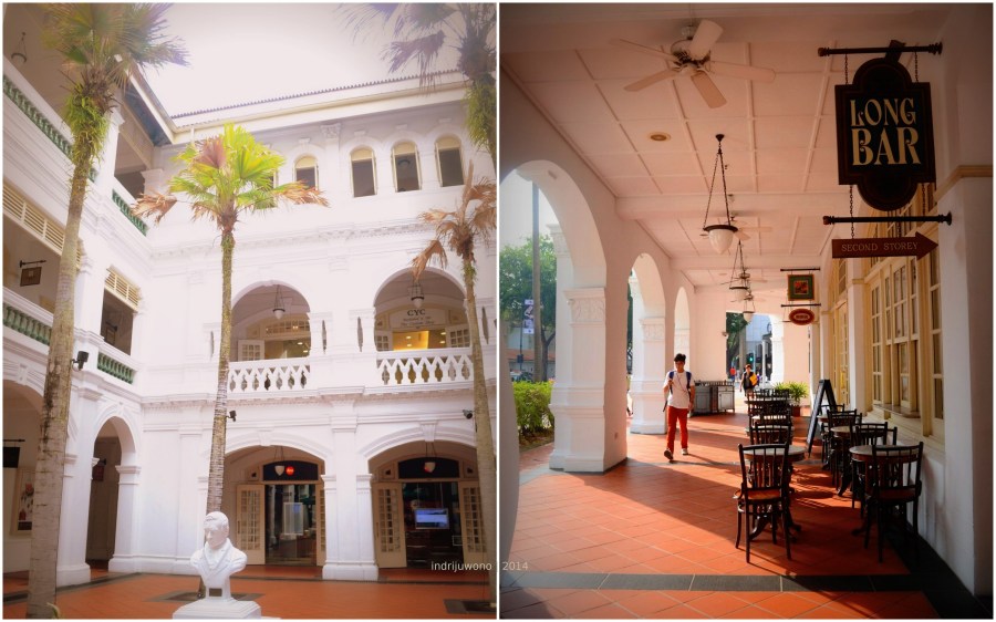 courtyard utama dan koridor