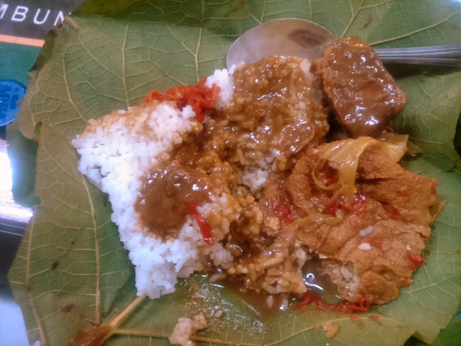 nasi jamblang mang dul