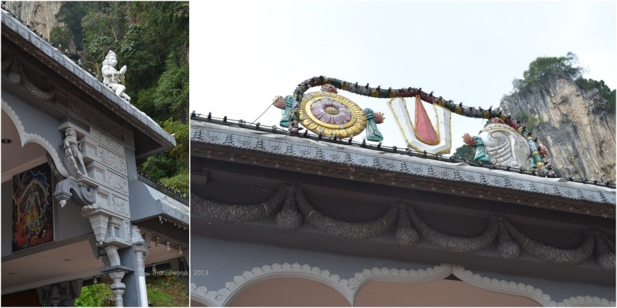 ornamen di kuil hindu