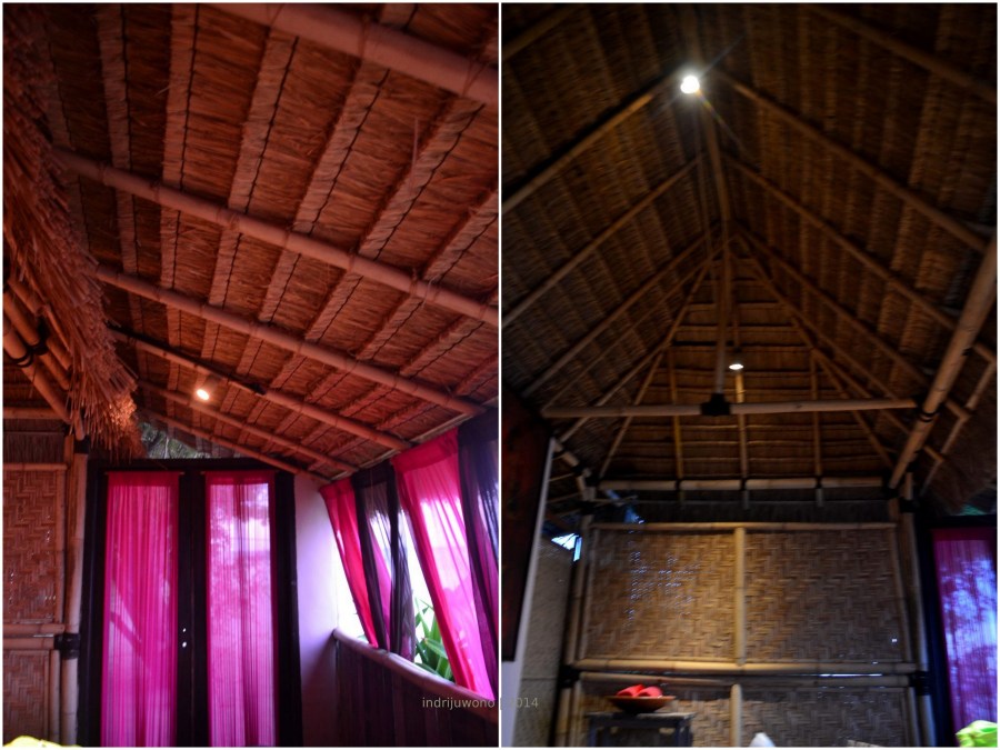 bamboo roof structure