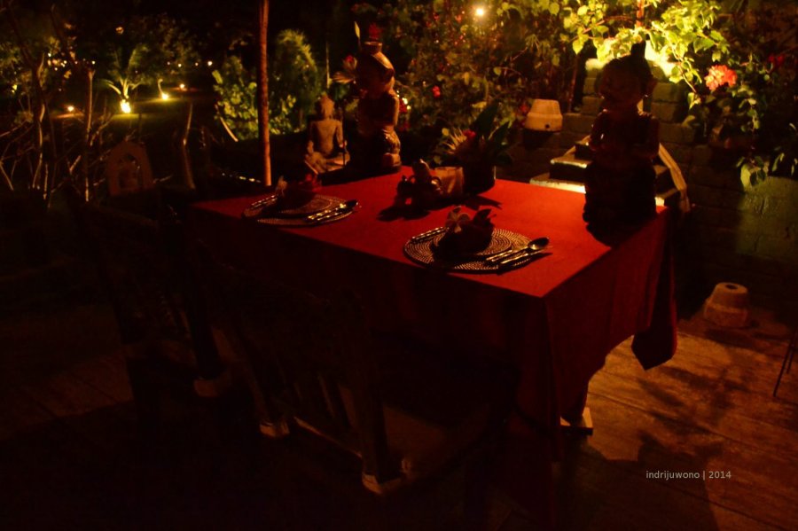 candle light to my valentine