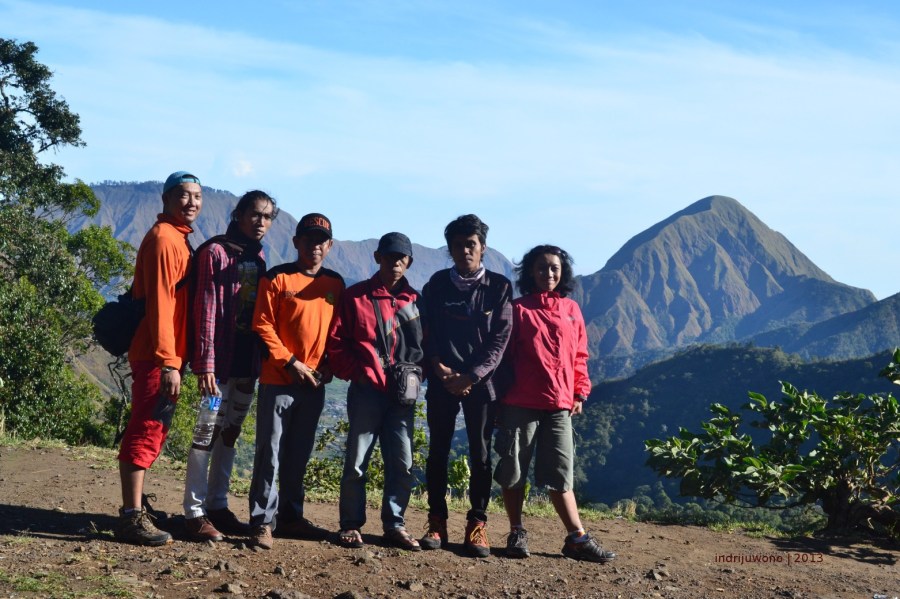 jay, budi, bang mamad, bang icin, sopyan, dan aku sebelum masuk sembalun