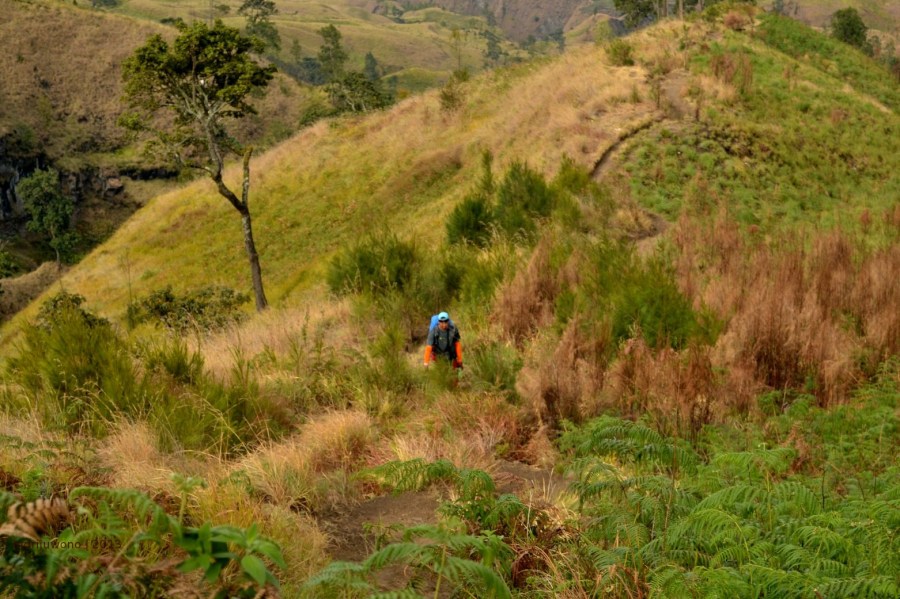 matahari mulai turun
