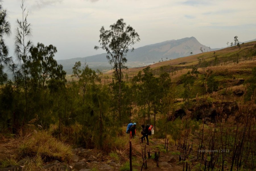 jalur yang harus dilalui butuh asupan energi yang cukup