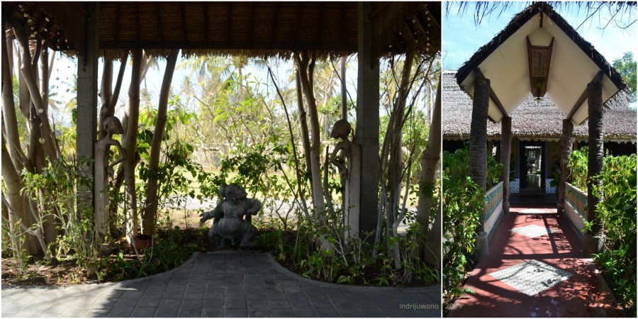 jalur menuju lobby ampenan