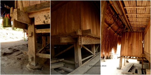 sambungan-sambungan pada tumpuan lantai rumah