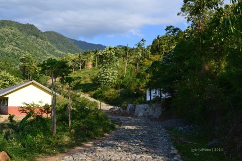 mulai dari titik desa terakhir