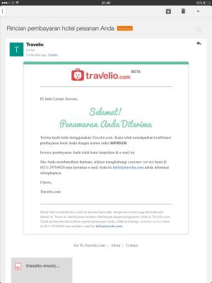 harganya jadi Rp 350.000,; dikurangi voucher, lumayan lah..