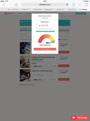 awal tampilan sebelum ditawar. masukkan harga tawaranmu!