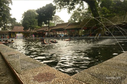 pemandian di cibulan, berenang bersama ikan