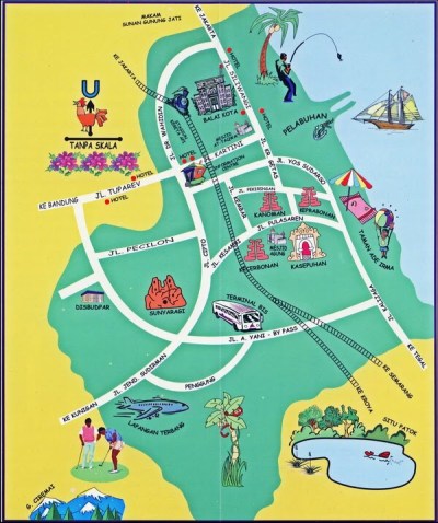 peta wisata cirebon (sumber : www.wisatacrb.wordpress.com)