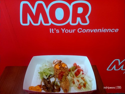 ayam gorengnya didandanin!