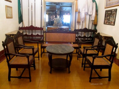 ruang dalam untuk menjamu tamu