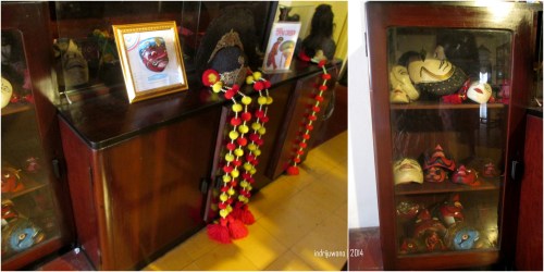 topeng Cirebon untuk ditarikan