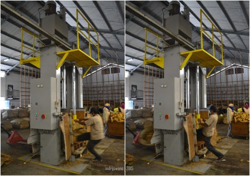 packing dan press dengan mesin