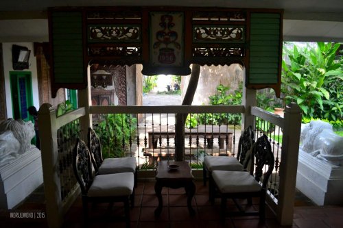 teras kecil di belakang