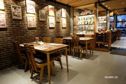 dinding bata ekspose menguatkan karakter